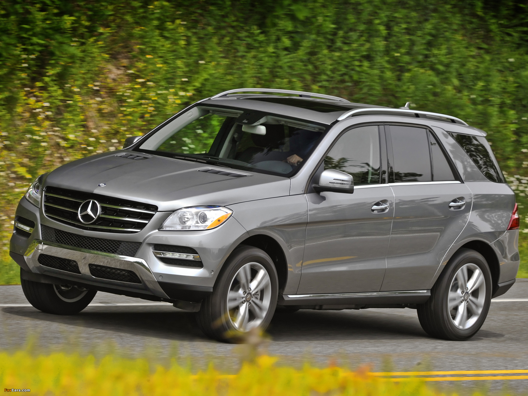 Mercedes-Benz ML 350 US-spec (W166) 2011 photos (2048 x 1536)