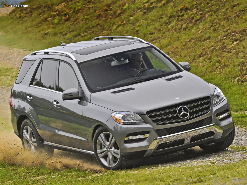 Mercedes-Benz ML 350 US-spec (W166) 2011 photos (1024 x 768)