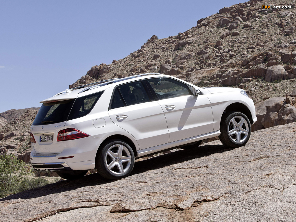 Mercedes-Benz ML 250 BlueTec AMG Sports Package (W166) 2011 photos (1024 x 768)