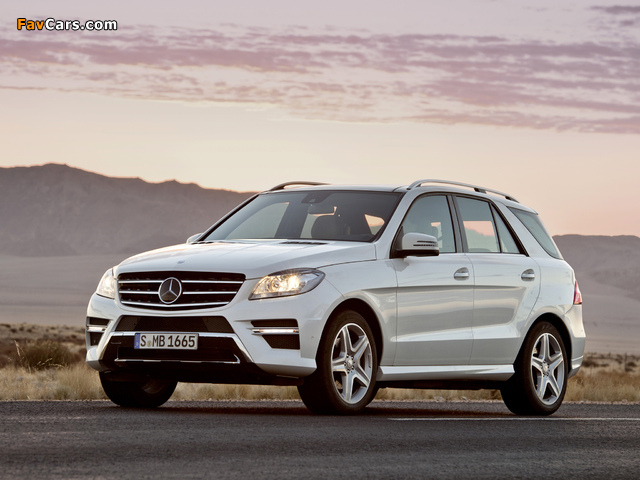 Mercedes-Benz ML 250 BlueTec AMG Sports Package (W166) 2011 pictures (640 x 480)