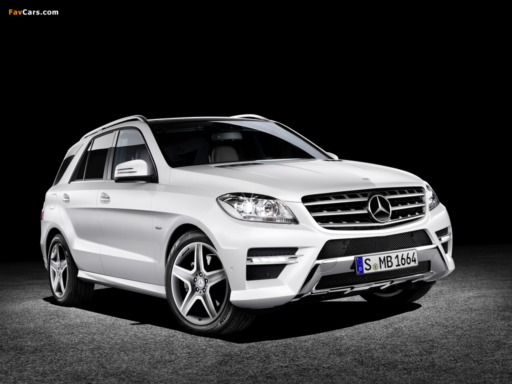 Mercedes-Benz ML 350 BlueTec AMG Sports Package Edition 1 (W166) 2011 pictures (1024 x 768)