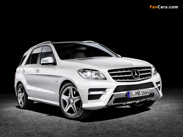 Mercedes-Benz ML 350 BlueTec AMG Sports Package Edition 1 (W166) 2011 pictures (640 x 480)
