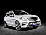 Mercedes-Benz ML 350 BlueTec AMG Sports Package Edition 1 (W166) 2011 pictures