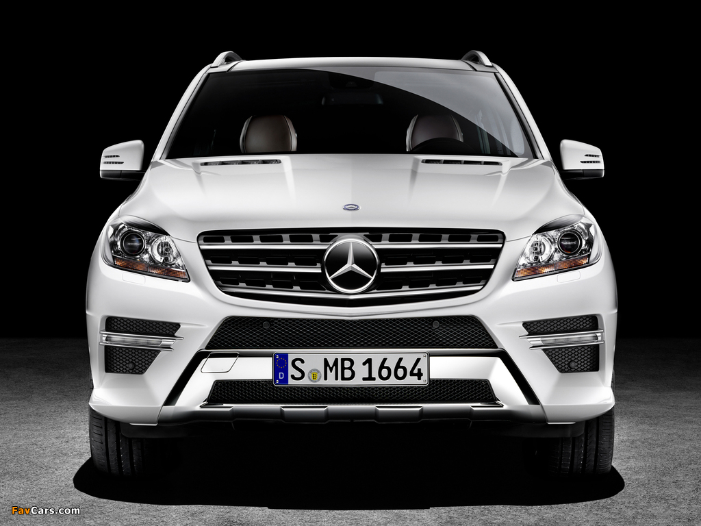 Mercedes-Benz ML 350 BlueTec AMG Sports Package Edition 1 (W166) 2011 pictures (1024 x 768)