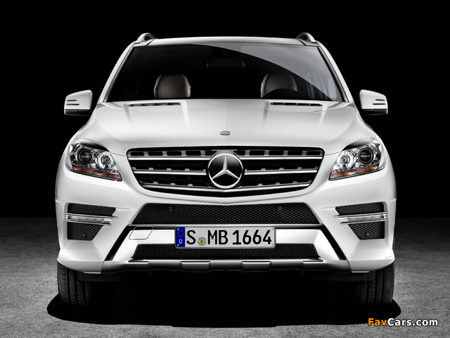 Mercedes-Benz ML 350 BlueTec AMG Sports Package Edition 1 (W166) 2011 pictures (640 x 480)