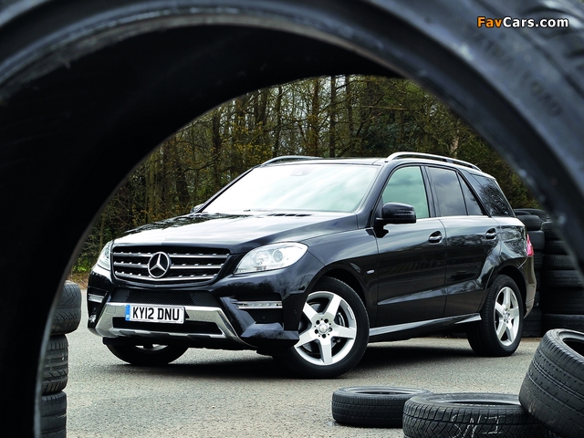 Mercedes-Benz ML 250 BlueTec UK-spec (W166) 2011 pictures (640 x 480)