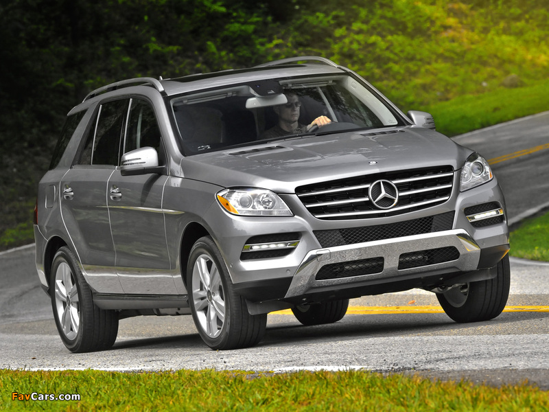 Mercedes-Benz ML 350 US-spec (W166) 2011 wallpapers (800 x 600)