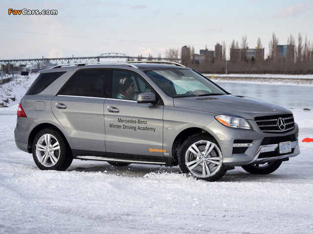 Mercedes-Benz ML 250 BlueTec AMG Sports Package US-spec (W166) 2011 wallpapers (640 x 480)