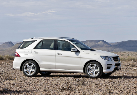 Mercedes-Benz ML 250 BlueTec AMG Sports Package (W166) 2011 wallpapers