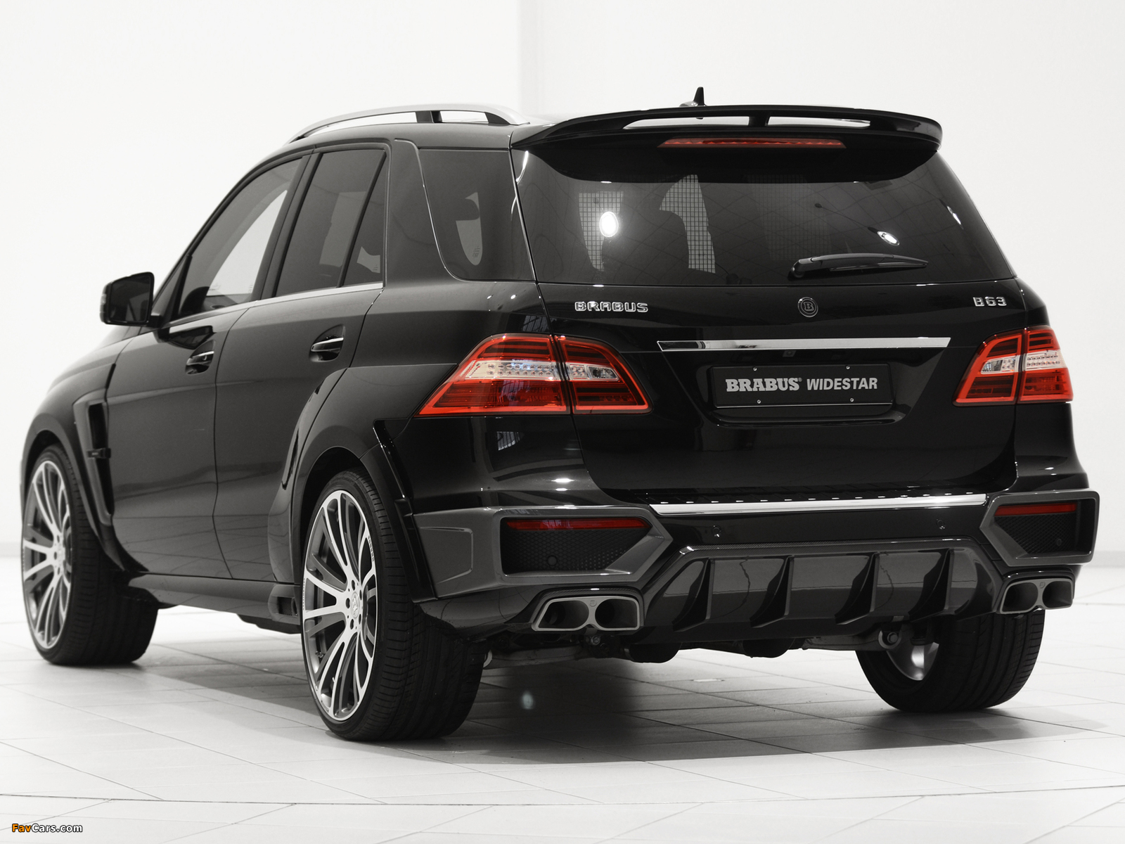 Brabus ML 63 Widestar (W166) 2012 images (1600 x 1200)