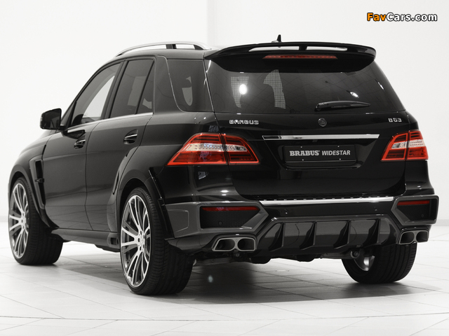 Brabus ML 63 Widestar (W166) 2012 images (640 x 480)