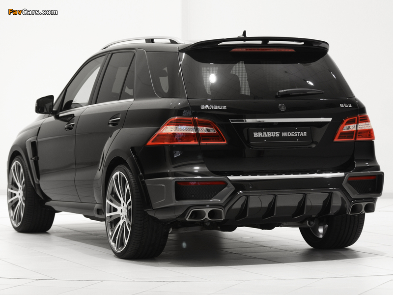 Brabus ML 63 Widestar (W166) 2012 images (800 x 600)