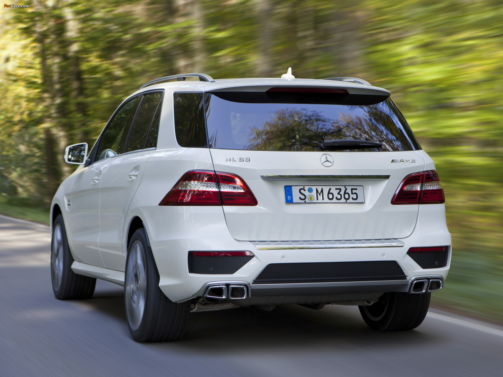 Mercedes-Benz ML 63 AMG (W166) 2012 images (2048 x 1536)