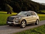 Mercedes-Benz ML 500 BlueEfficiency (W166) 2012 images