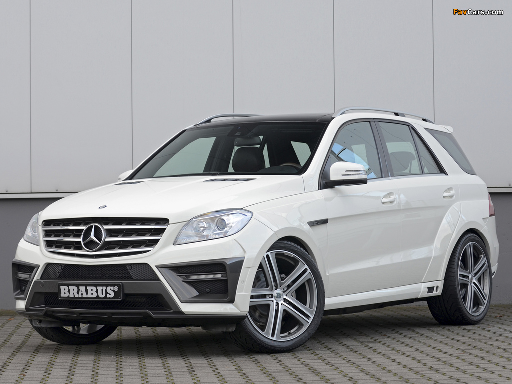 Brabus ML 63 Widestar (W166) 2012 photos (1024 x 768)