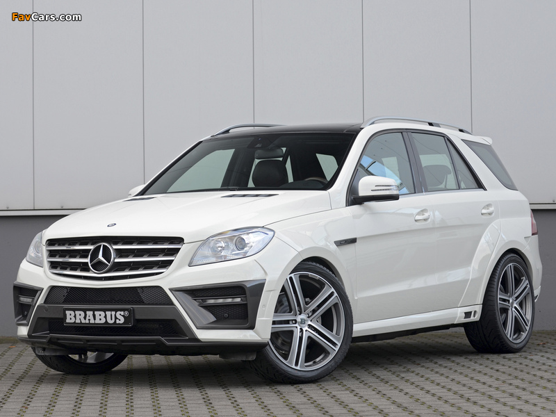 Brabus ML 63 Widestar (W166) 2012 photos (800 x 600)