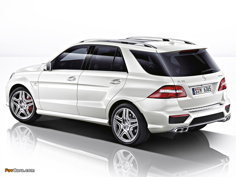 Mercedes-Benz ML 63 AMG (W166) 2012 photos (800 x 600)