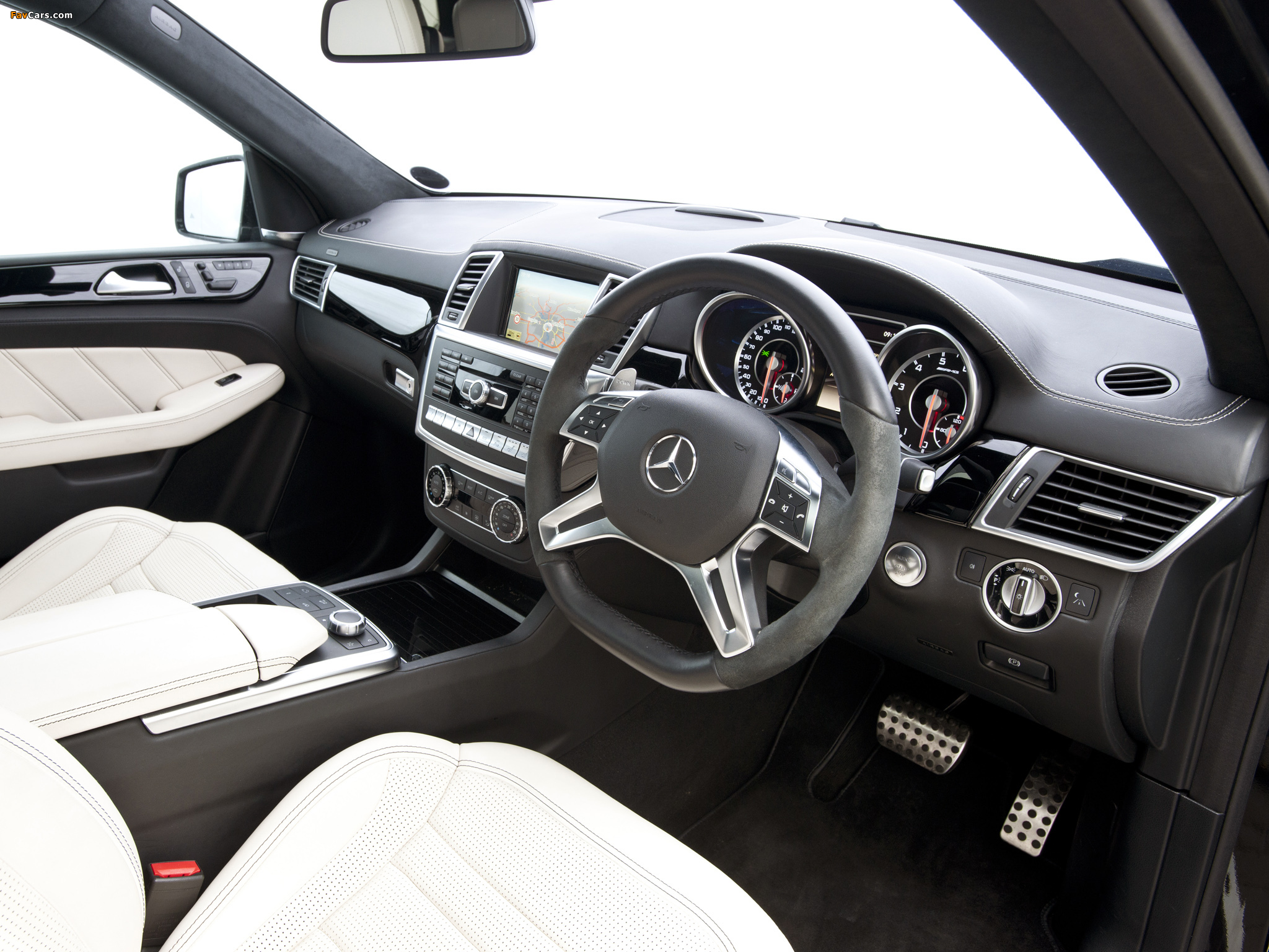 Mercedes-Benz ML 63 AMG UK-spec (W166) 2012 photos (2048 x 1536)