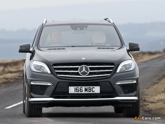 Mercedes-Benz ML 63 AMG UK-spec (W166) 2012 photos (640 x 480)