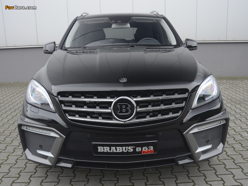 Brabus ML 63 (W166) 2012 photos (800 x 600)