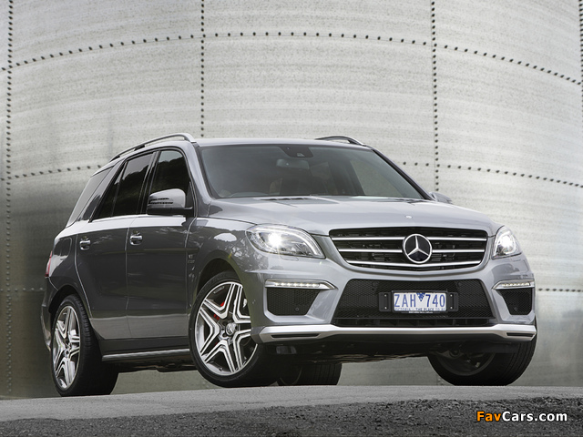 Mercedes-Benz ML 63 AMG AU-spec (W166) 2012 pictures (640 x 480)