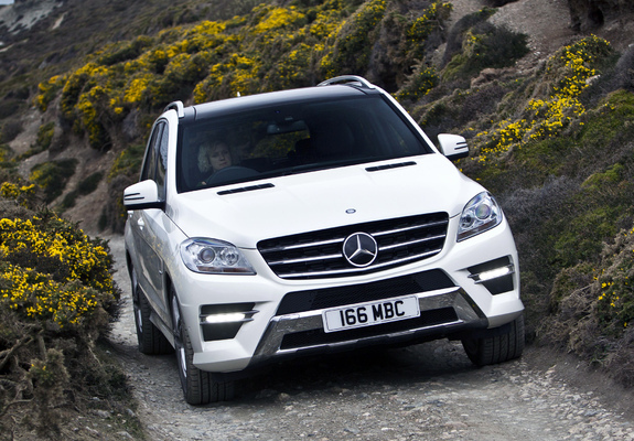 Mercedes-Benz ML 350 BlueTec AMG Sports Package UK-spec (W166) 2012 pictures