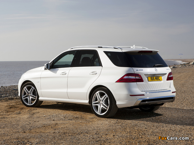 Mercedes-Benz ML 350 BlueTec AMG Sports Package UK-spec (W166) 2012 pictures (640 x 480)