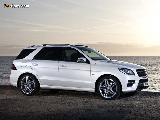 Mercedes-Benz ML 350 BlueTec AMG Sports Package UK-spec (W166) 2012 pictures (640 x 480)