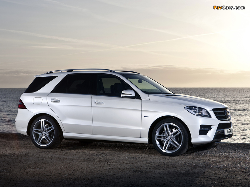 Mercedes-Benz ML 350 BlueTec AMG Sports Package UK-spec (W166) 2012 pictures (800 x 600)