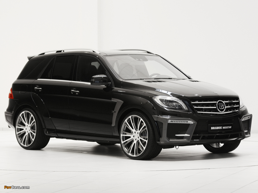 Brabus ML 63 Widestar (W166) 2012 wallpapers (1024 x 768)