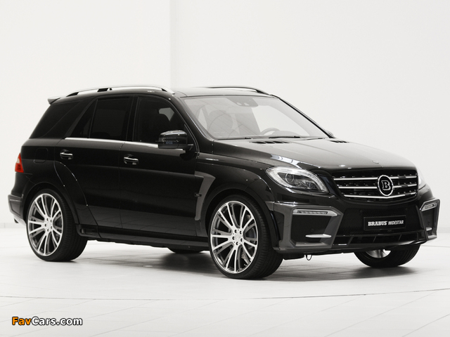 Brabus ML 63 Widestar (W166) 2012 wallpapers (640 x 480)