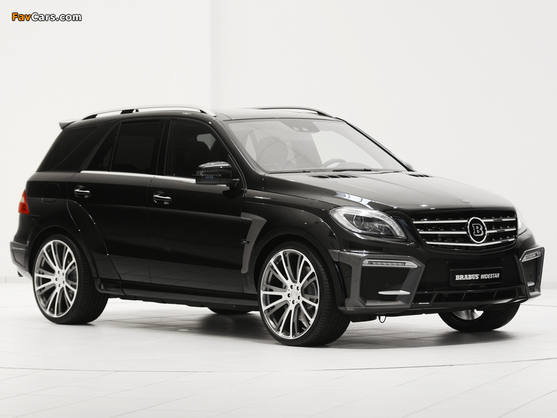 Brabus ML 63 Widestar (W166) 2012 wallpapers (800 x 600)