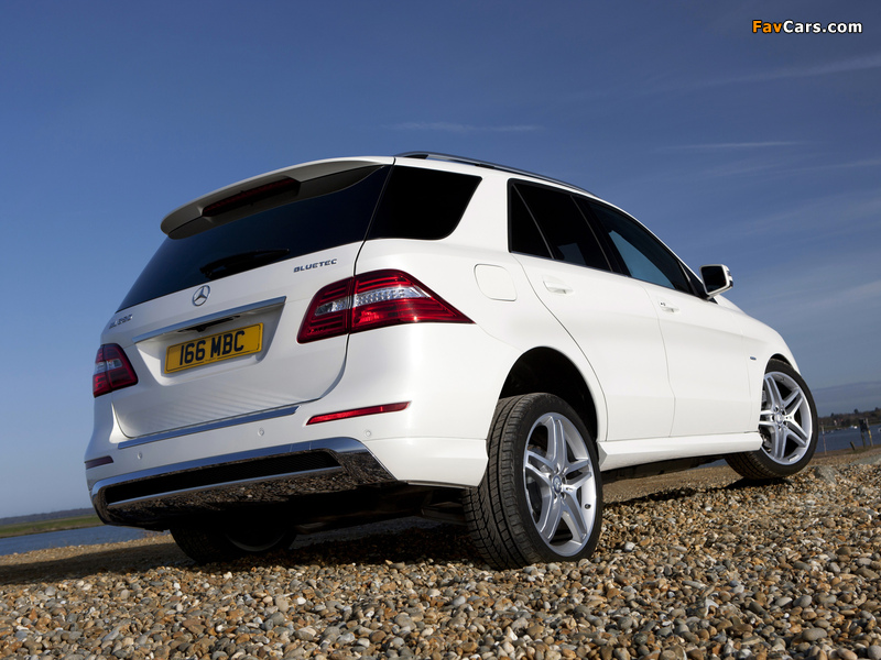 Mercedes-Benz ML 350 BlueTec AMG Sports Package UK-spec (W166) 2012 wallpapers (800 x 600)