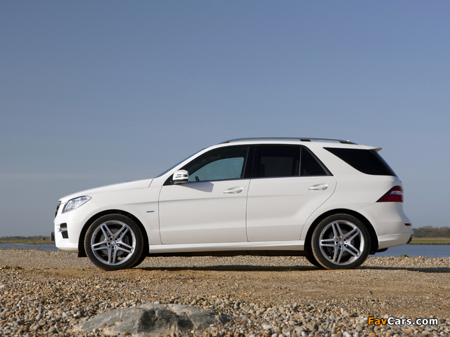 Mercedes-Benz ML 350 BlueTec AMG Sports Package UK-spec (W166) 2012 wallpapers (640 x 480)