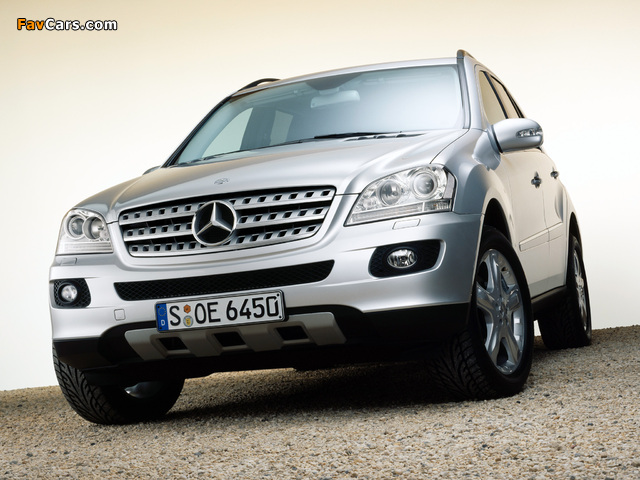 Photos of Mercedes-Benz ML 350 (W164) 2005–08 (640 x 480)