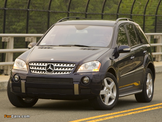 Photos of Mercedes-Benz ML 550 (W164) 2006–08 (640 x 480)