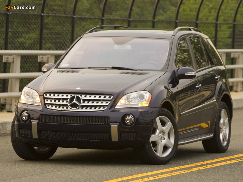 Photos of Mercedes-Benz ML 550 (W164) 2006–08 (800 x 600)