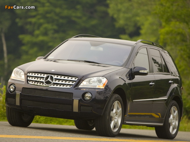 Photos of Mercedes-Benz ML 550 (W164) 2006–08 (640 x 480)