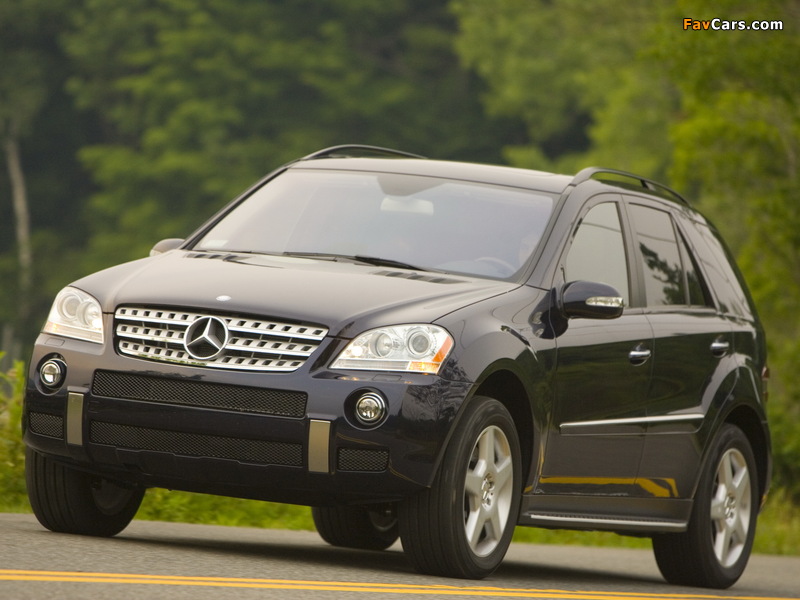 Photos of Mercedes-Benz ML 550 (W164) 2006–08 (800 x 600)