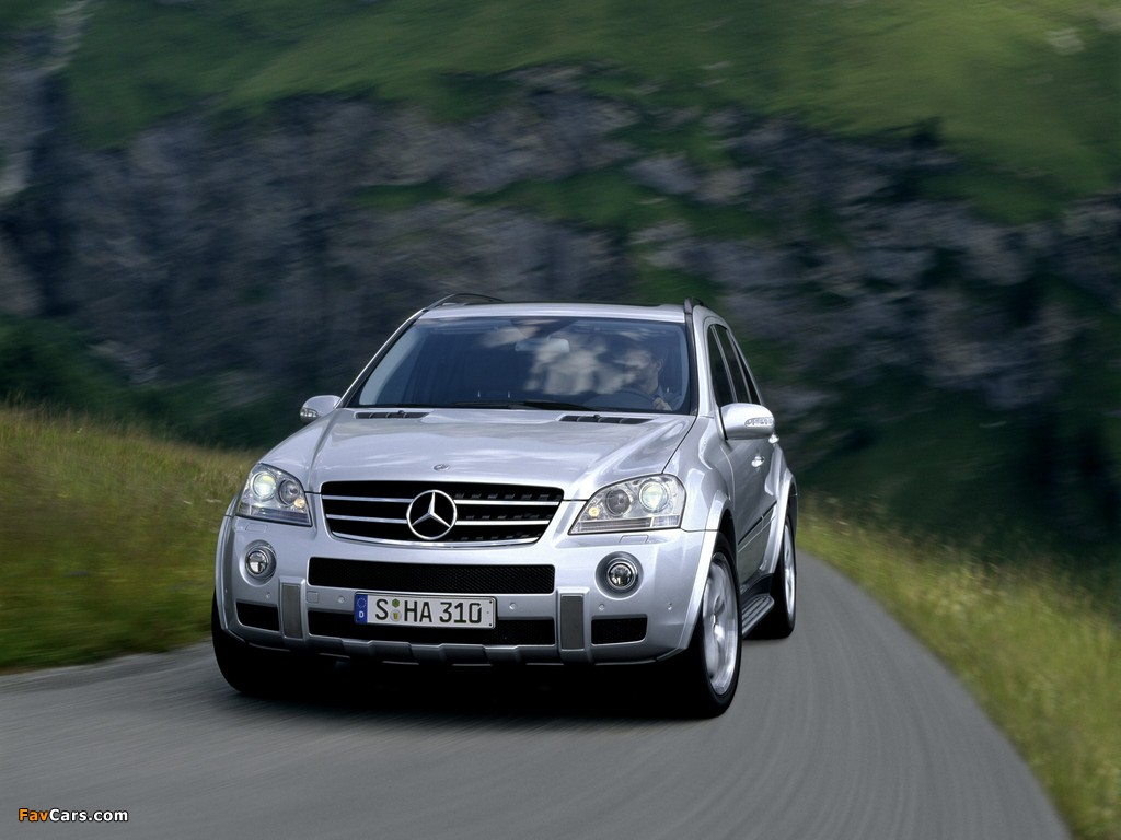 Photos of Mercedes-Benz ML 63 AMG (W164) 2006–08 (1024 x 768)