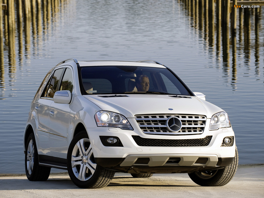 Photos of Mercedes-Benz ML 320 BlueTec (W164) 2008–11 (1024 x 768)