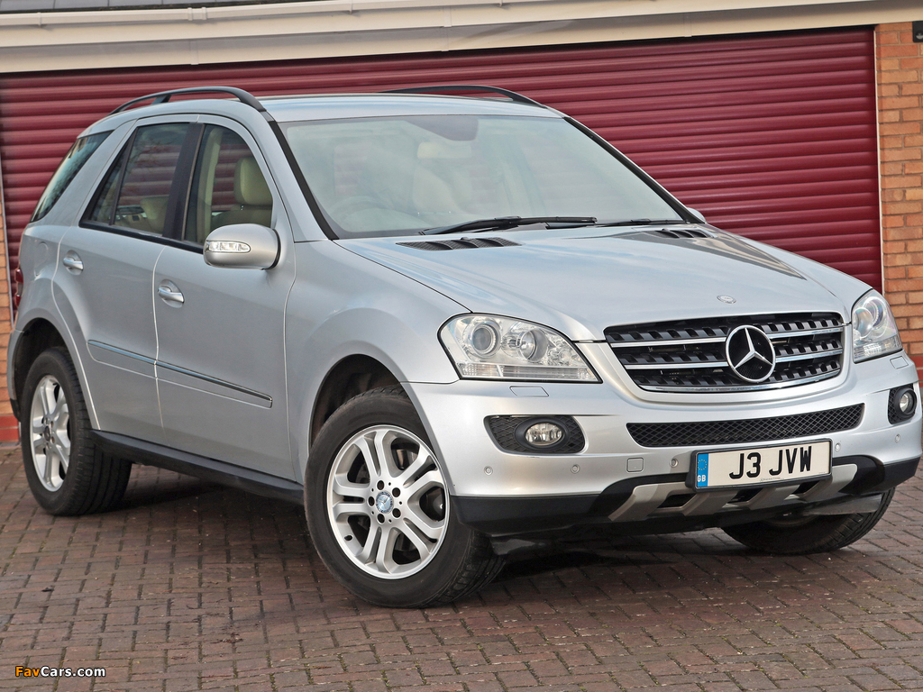 Photos of Mercedes-Benz ML 320 CDI UK-spec (W164) 2008–11 (1024 x 768)