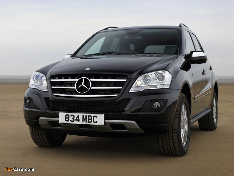 Photos of Mercedes-Benz ML 320 CDI UK-spec (W164) 2008–11 (800 x 600)