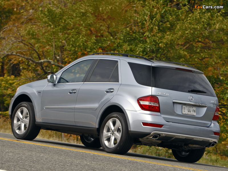 Photos of Mercedes-Benz ML 350 BlueTec US-spec (W164) 2009–11 (800 x 600)