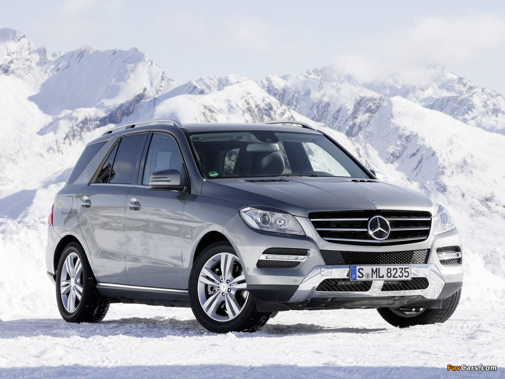 Photos of Mercedes-Benz ML 350 BlueTec (W166) 2011 (1024 x 768)