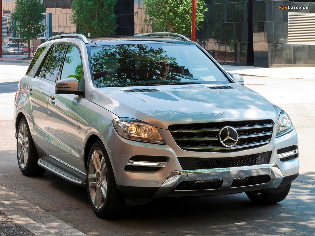 Photos of Mercedes-Benz ML 350 BlueEfficiency (W166) 2011 (1024 x 768)