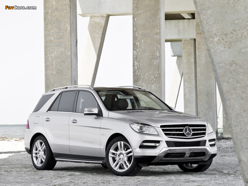 Photos of Mercedes-Benz ML 350 BlueEfficiency (W166) 2011 (800 x 600)