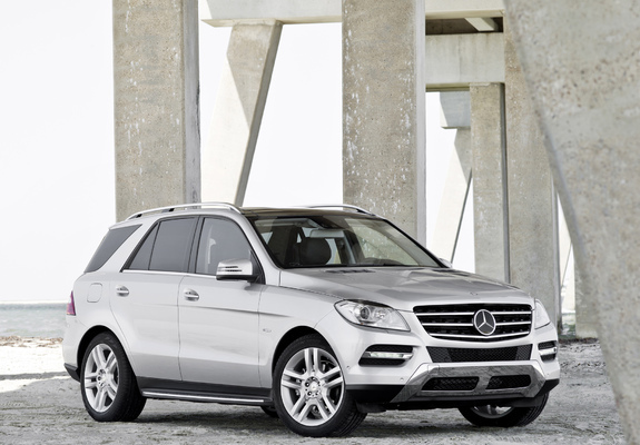 Photos of Mercedes-Benz ML 350 BlueEfficiency (W166) 2011