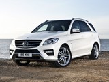 Photos of Mercedes-Benz ML 350 BlueTec AMG Sports Package UK-spec (W166) 2012