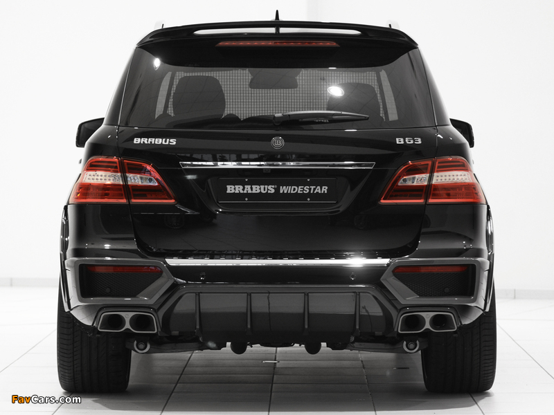 Photos of Brabus ML 63 Widestar (W166) 2012 (800 x 600)